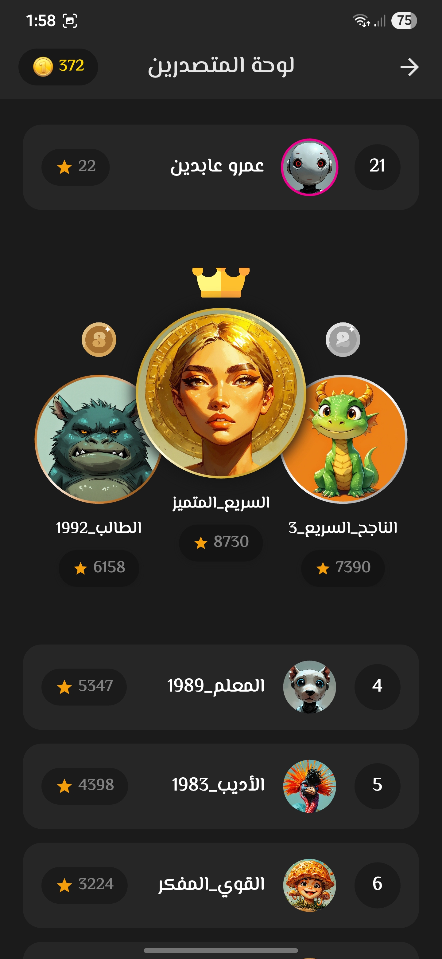 معارف - الإنجازات